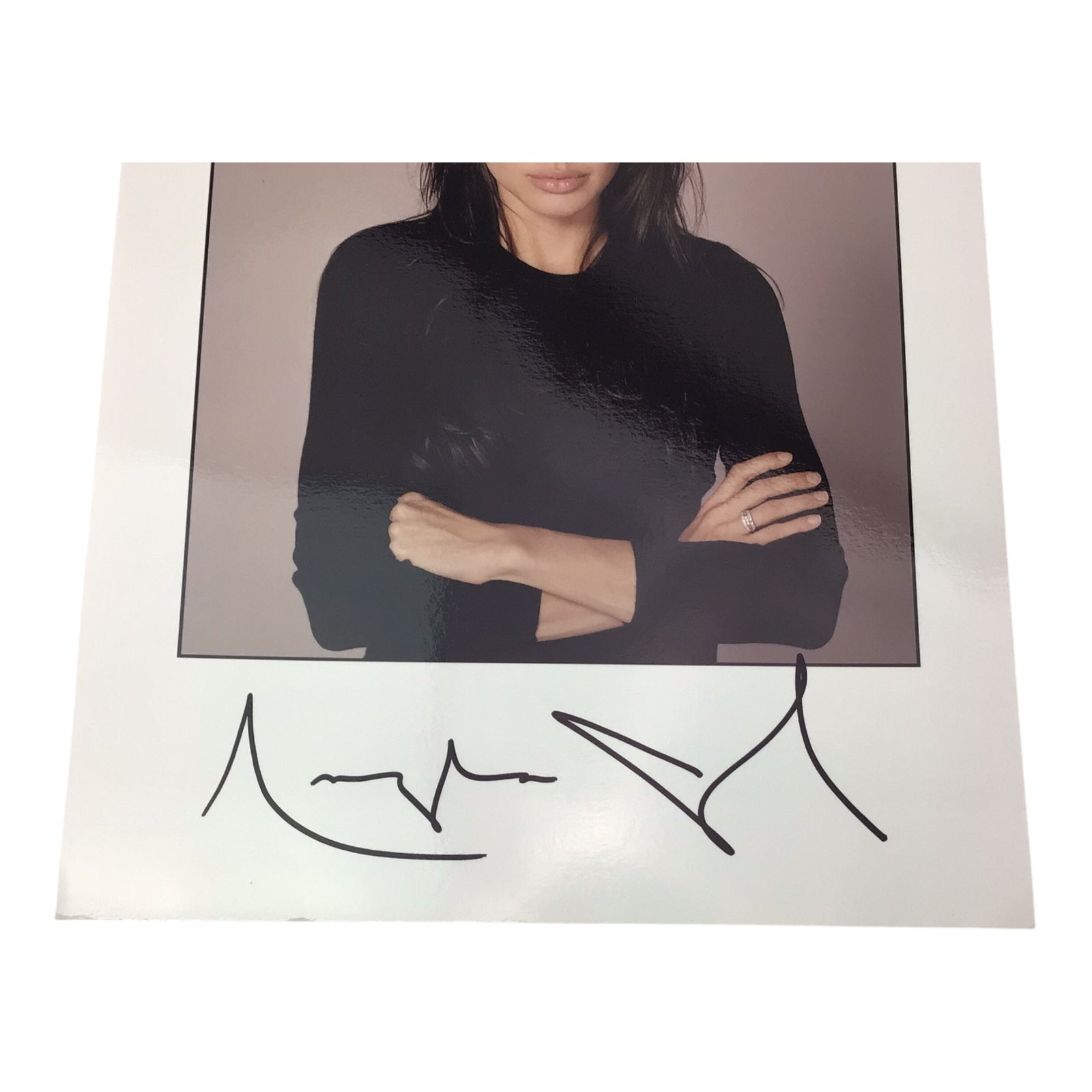 Angelina Jolie Photograph with Signature - Movie Star Memorabilia