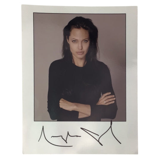 Angelina Jolie Photograph with Signature - Movie Star Memorabilia