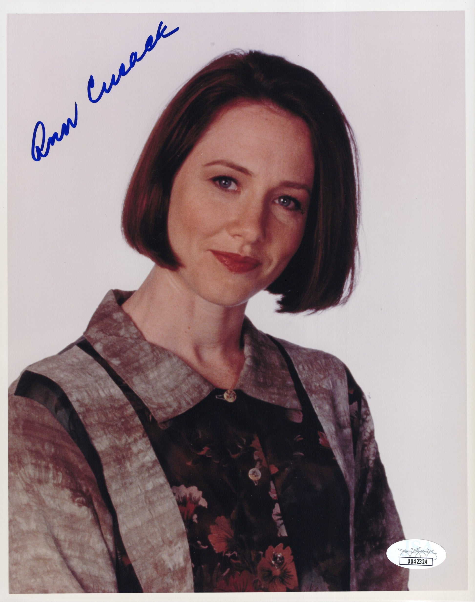 Ann Cusack Signed Photo 8x10, Ann Cusack Autograph in Tan Top, JSA and PSA Letter Double Certified Authentic UU42324