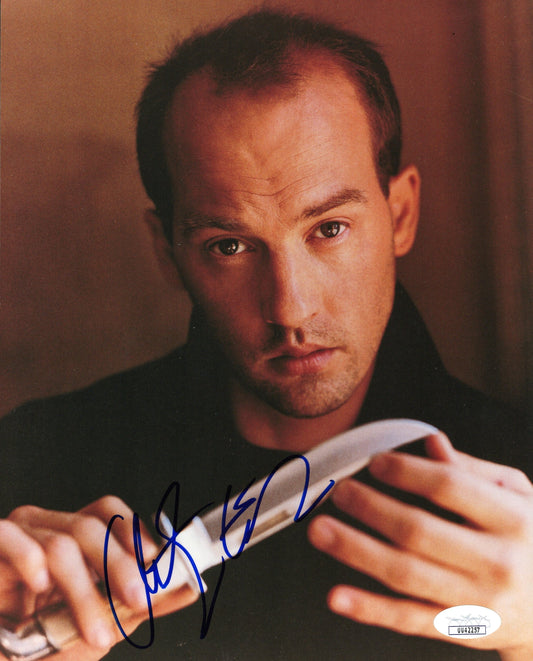 Anthony Edwards Signed Photo 8x10 ER with Knife, JSA & PSA Double Certified