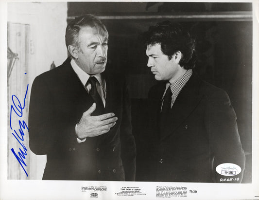 Anthony Quinn Signed Photo 8x10, Anthony Quinn Autograph as Don Angelo DiMorra in The Don Is Dead Film Still B&W Movie Promo, JSA and PSA Letter Double Certified Authentic UU42360