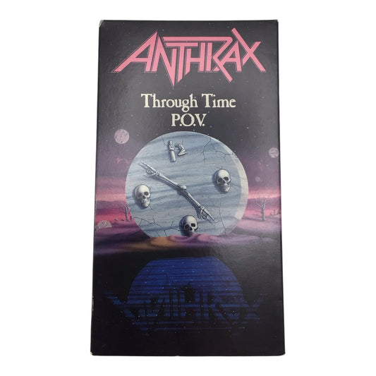 Anthrax Through Time P.O.V. VHS Tape