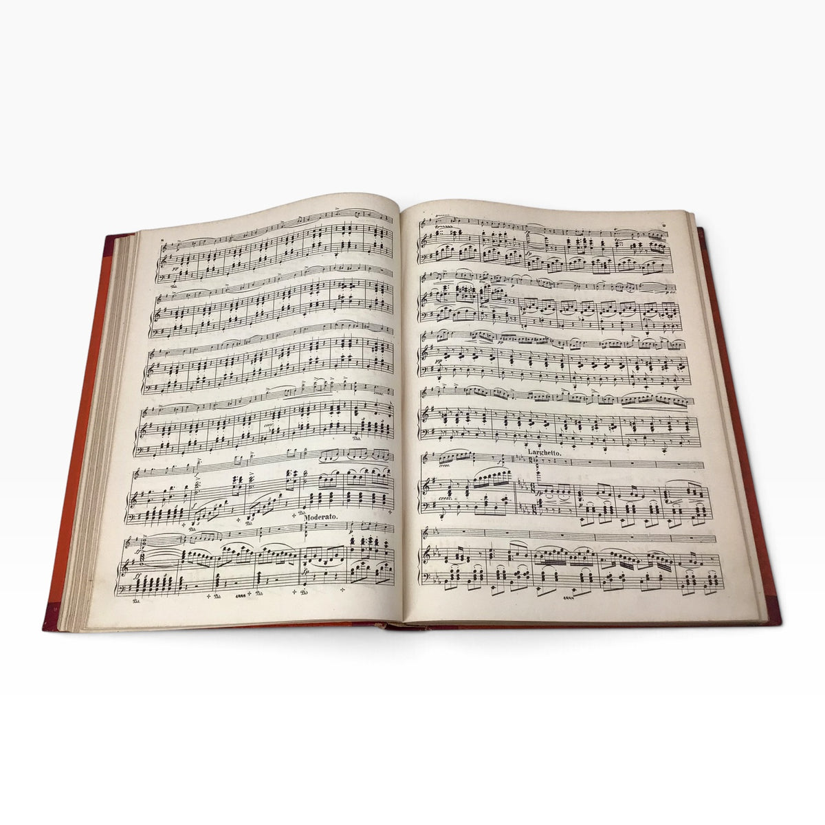 Antique French Potpourris Piano & Violin Duet Music Sheet Books – 2-Volume Set