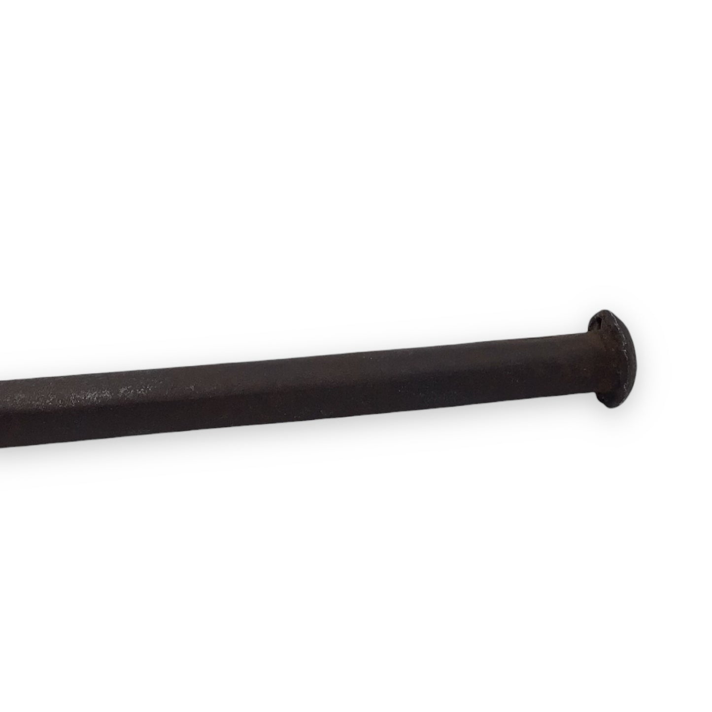 Antique Islamic Mughal Indian Silver-Inlaid Fighting Axe – 19.5”