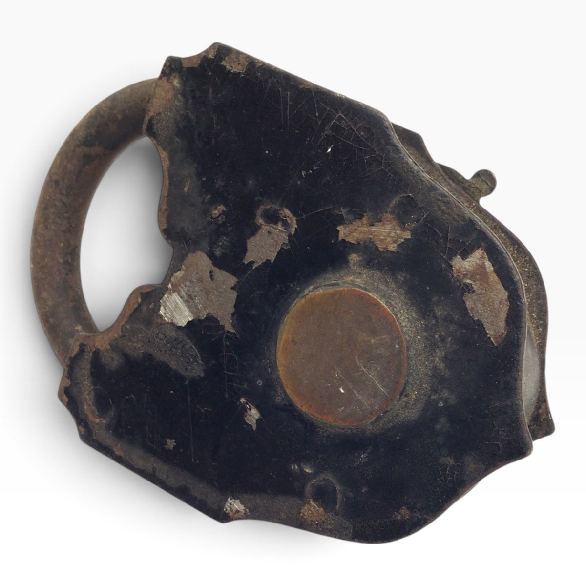 Antique W.W. & Co. William Wilcox Smokehouse Padlock – 19th Century