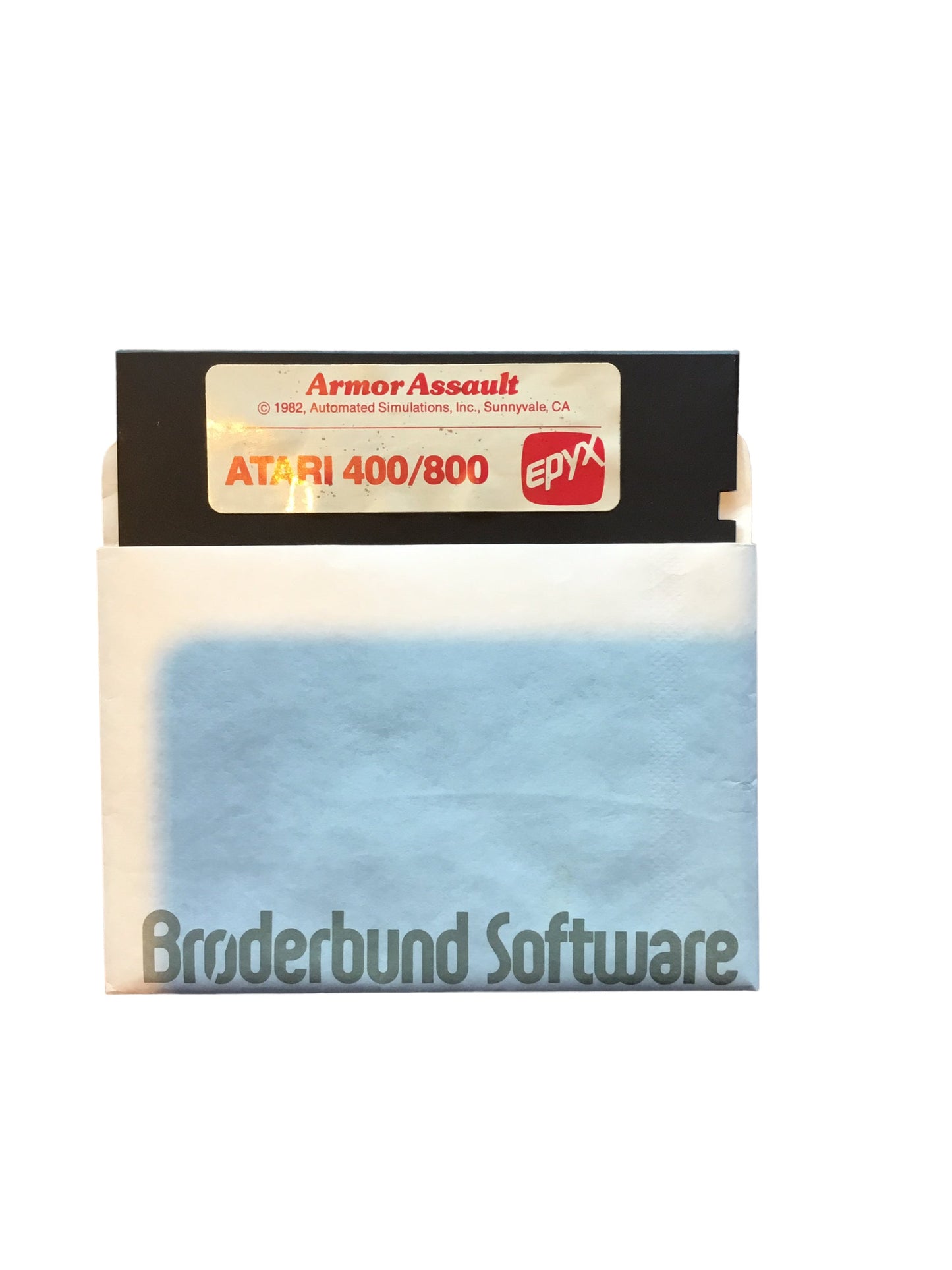 Armor Assault Computer Game For Atari 400/800 By Epyx