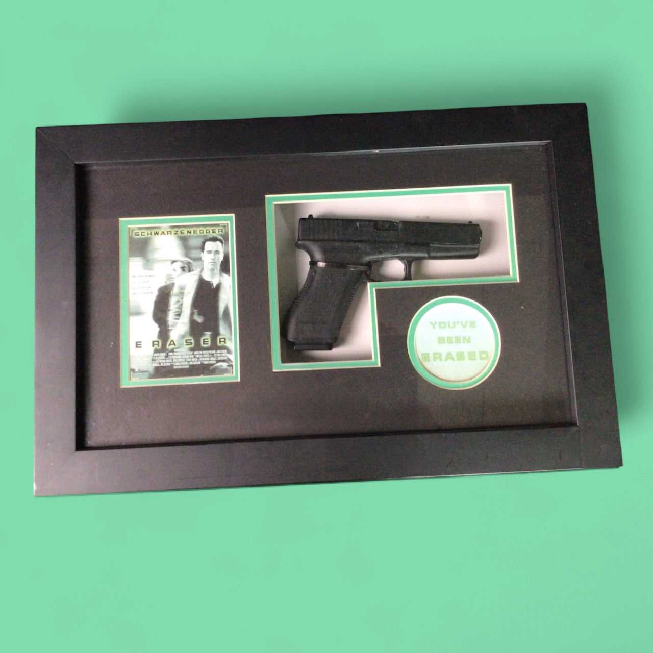 Arnold Schwarzenegger Screen-Used 9mm Pistol from Eraser w/ COA (One-of-a-Kind)