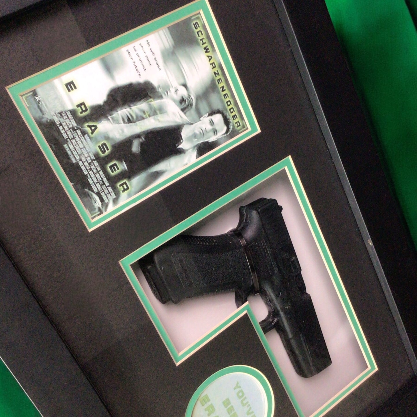 Arnold Schwarzenegger Screen-Used 9mm Pistol from Eraser w/ COA (One-of-a-Kind)