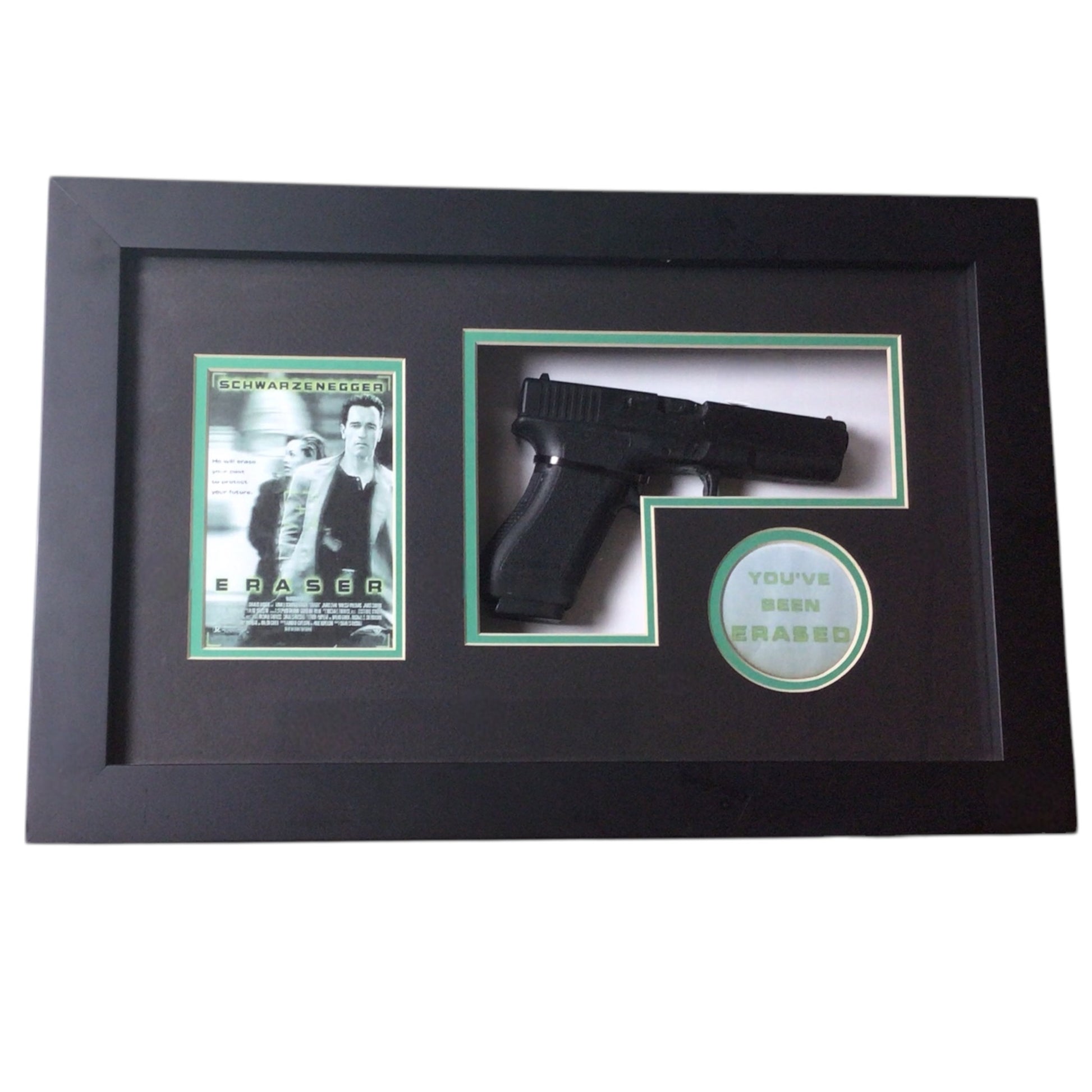 Arnold Schwarzenegger Screen-Used 9mm Pistol from Eraser w/ COA (One-of-a-Kind)