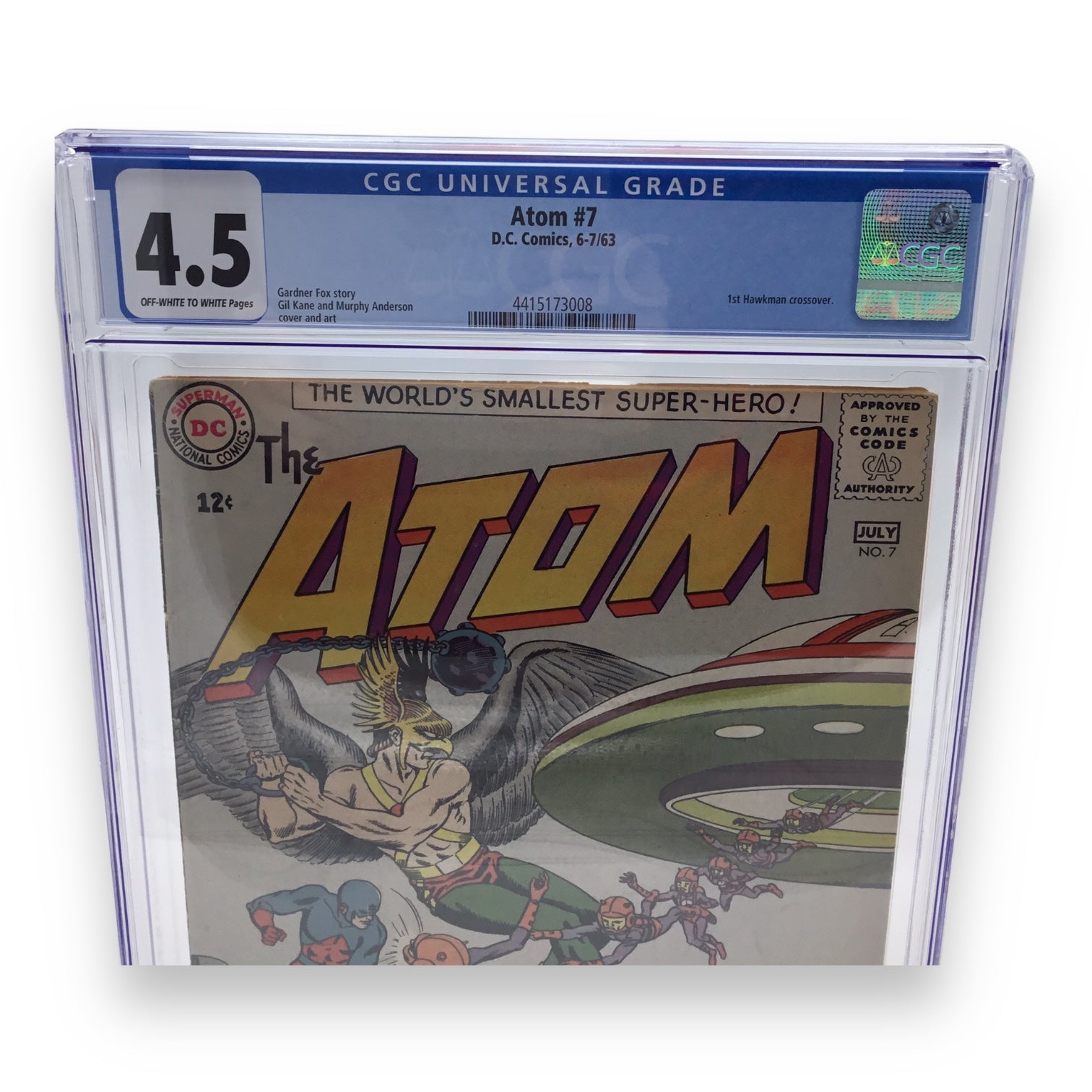 Atom #7 Graded CGC 4.5 - DC Comics 1963