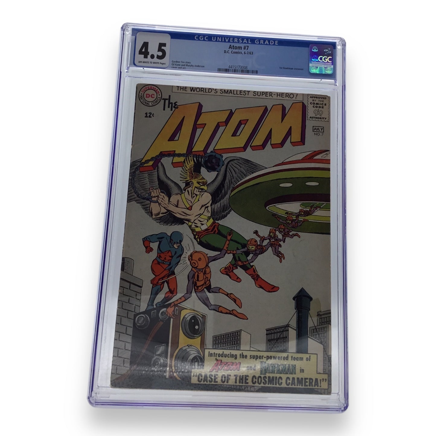 Atom #7 Graded CGC 4.5 - DC Comics 1963