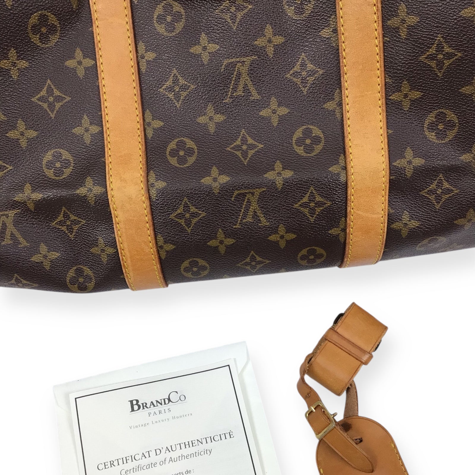 Authentic Louis Vuitton Keepall Bandoulière 60 – Preloved Iconic Monogram