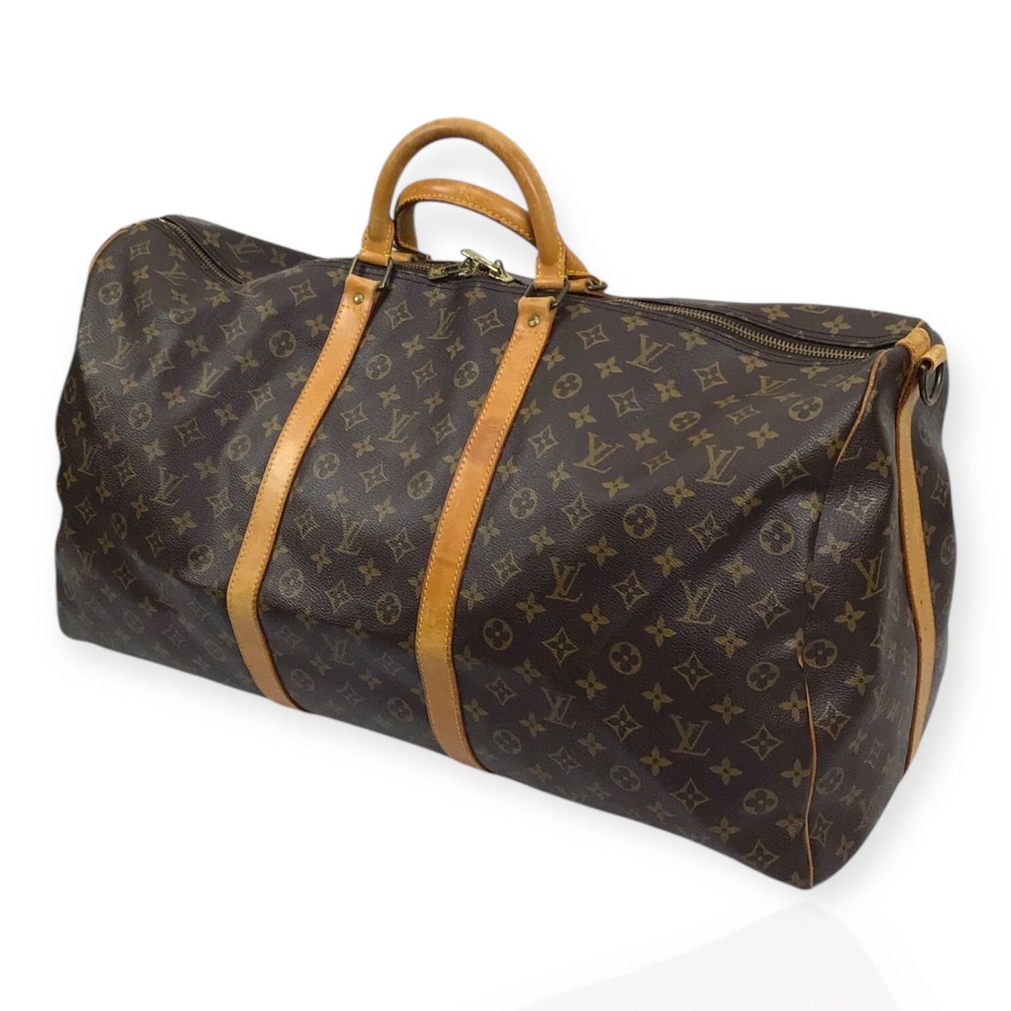 Authentic Louis Vuitton Keepall Bandoulière 60 – Preloved Iconic Monogram