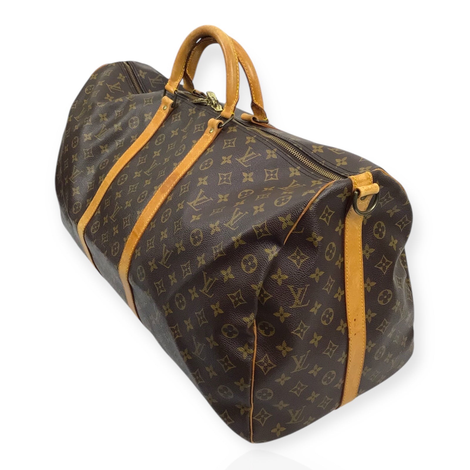 Authentic Louis Vuitton Keepall Bandoulière 60 – Preloved Iconic Monogram