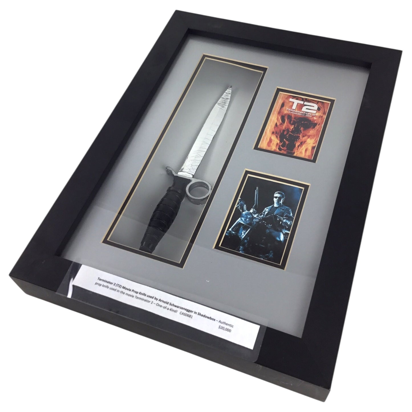 Authentic Terminator 2: Judgement Day Movie Prop Knife - Used by Schwarzenegger