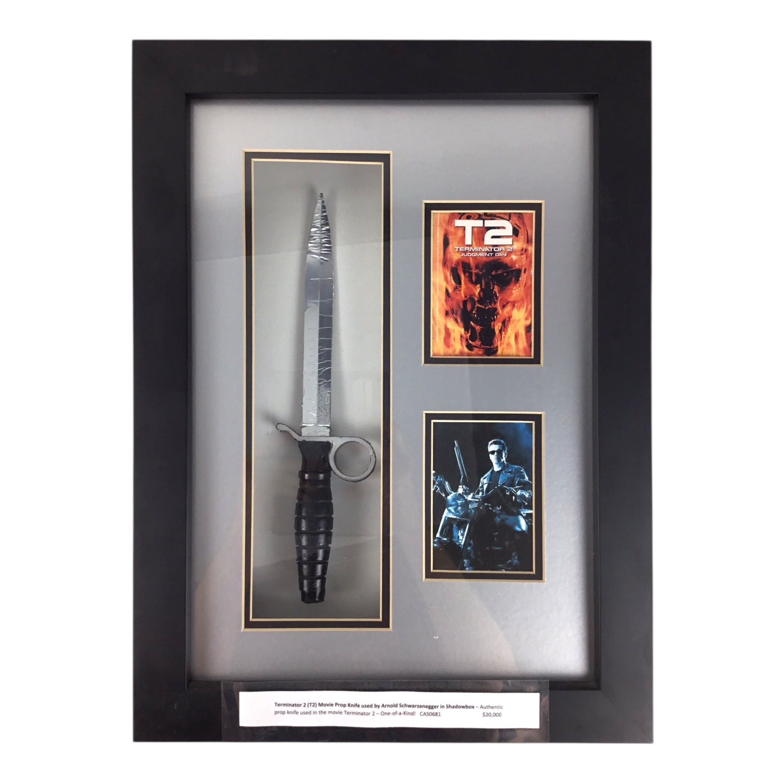 Authentic Terminator 2: Judgement Day Movie Prop Knife - Used by Schwarzenegger