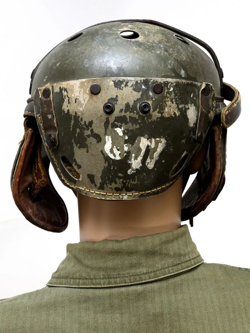 Authentic U.S. WW2 Tanker Uniform with M1938 Tanker Helmet