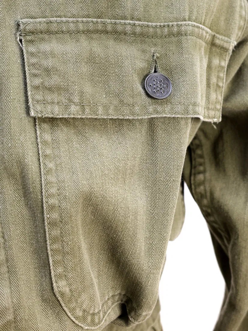 Authentic U.S. WW2 Tanker Uniform with M1938 Tanker Helmet