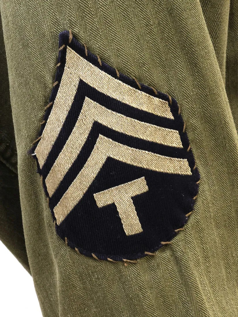 Authentic U.S. WW2 Tanker Uniform with M1938 Tanker Helmet