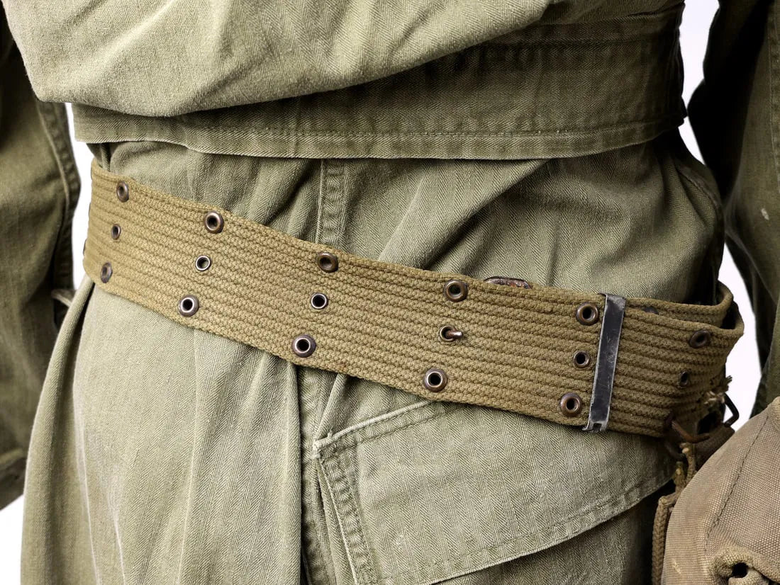 Authentic U.S. WW2 Tanker Uniform with M1938 Tanker Helmet