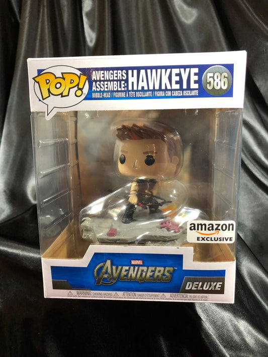 Avengers Assemble- Amazon Exclusive Hawkeye Deluxe Pop 586