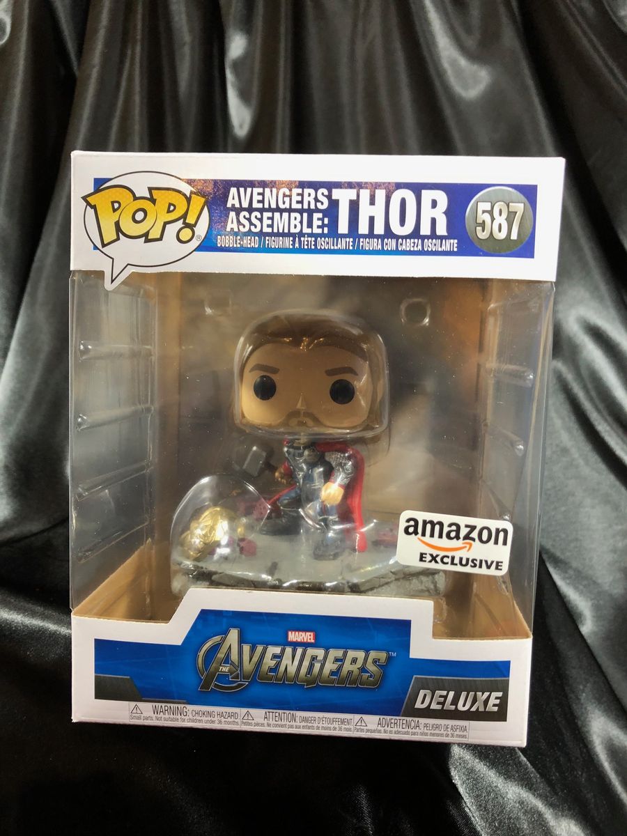 Avengers Assemble- Amazon Exclusive Thor Deluxe Pop 587