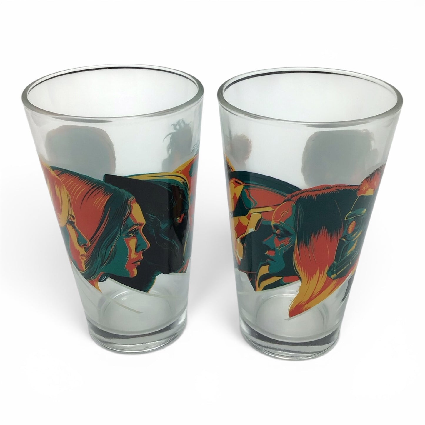 Avengers Infinity War Mondo x Alamo Pint Glass Set of 2