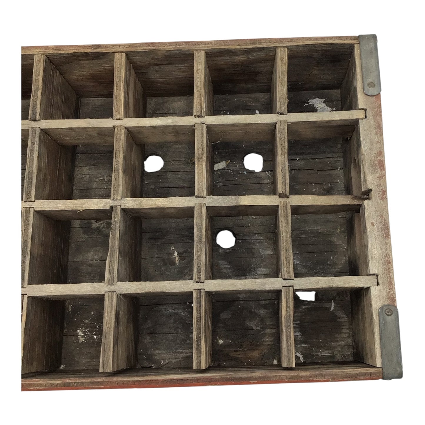 Vintage Coca-Cola Wooden 24 Bottle Delivery Crate