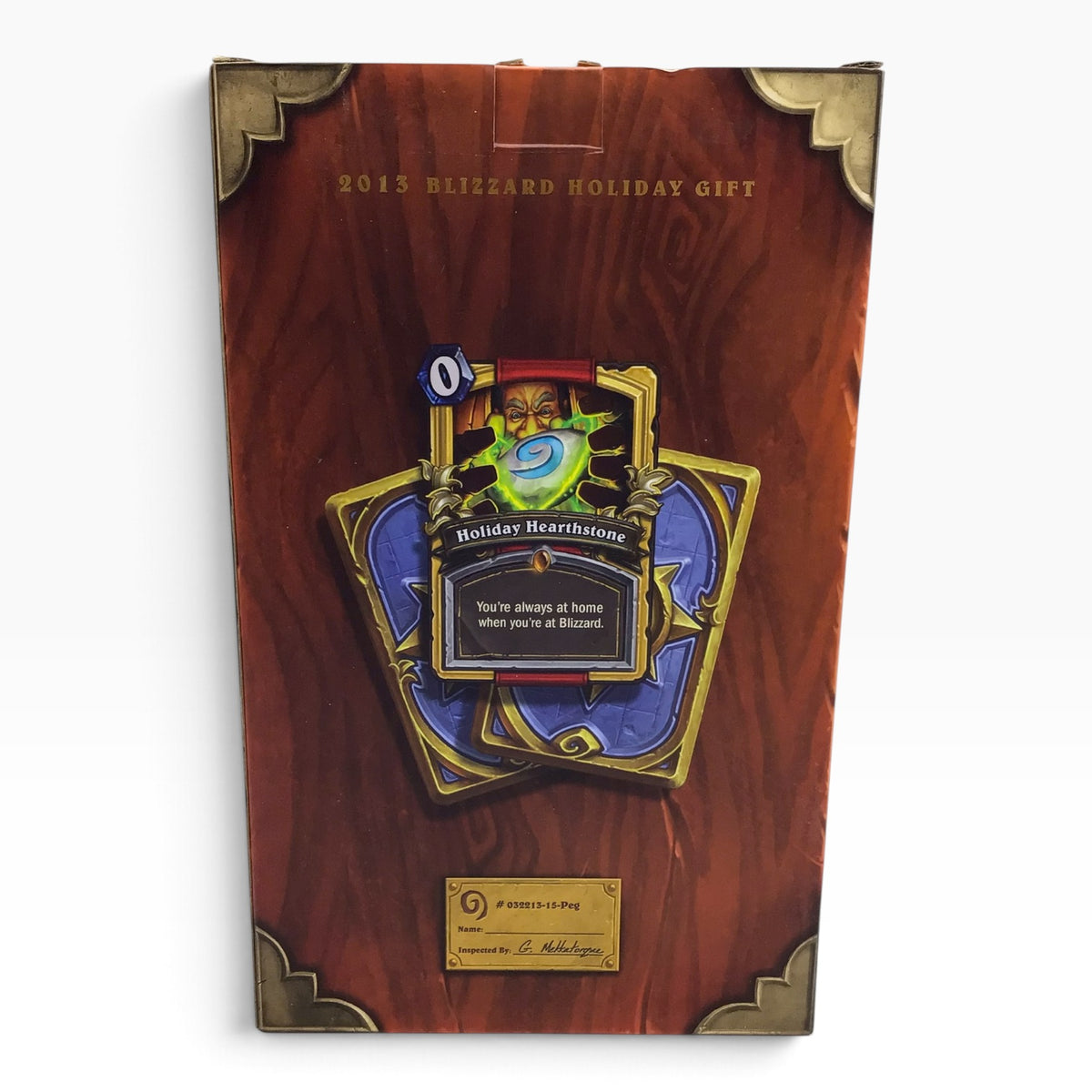 2013 Blizzard Employee Exclusive Glowing Hearthstone Sculpt – Holiday Gift with Original Box
