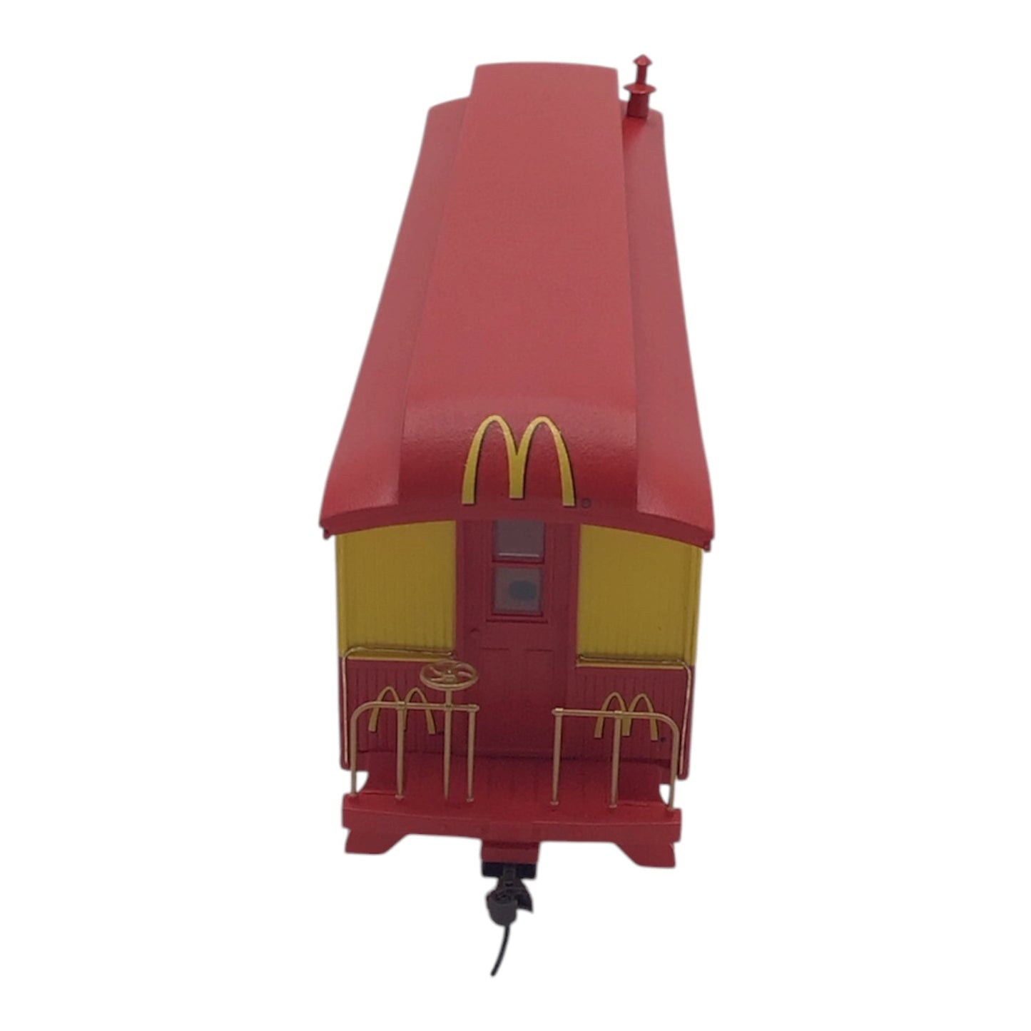 Hawthorne Village McDonald's 50th Anniversary Train Car Set of 4 w/ Tracks