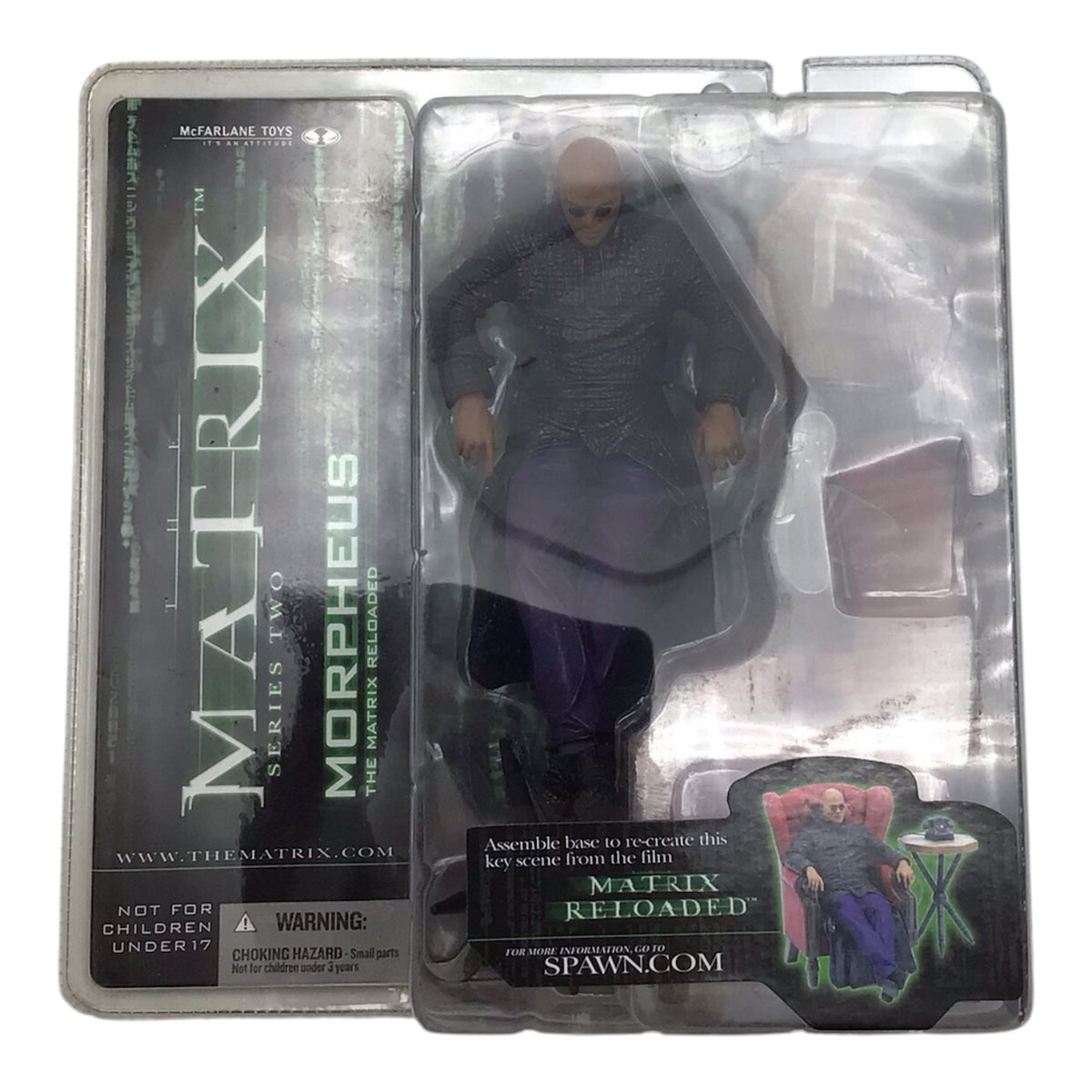 The Matrix Series 2 Morpheus The Matrix Reloaded Figure - McFarlane 2003