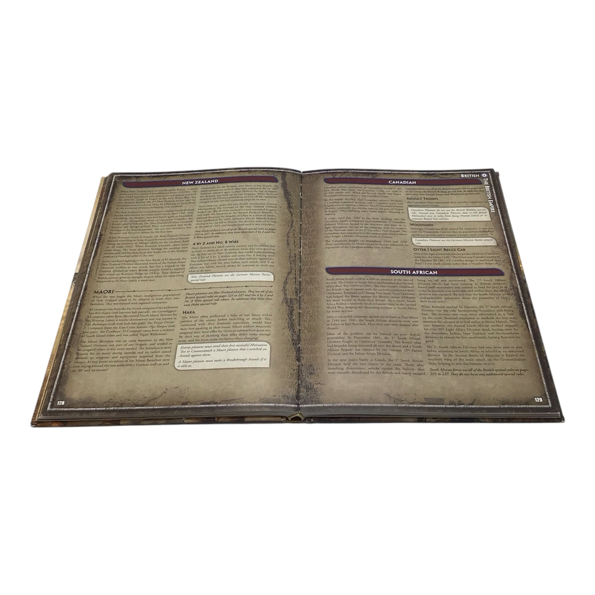Flames of War: North Africa & Mediterranean Intelligence Handbook