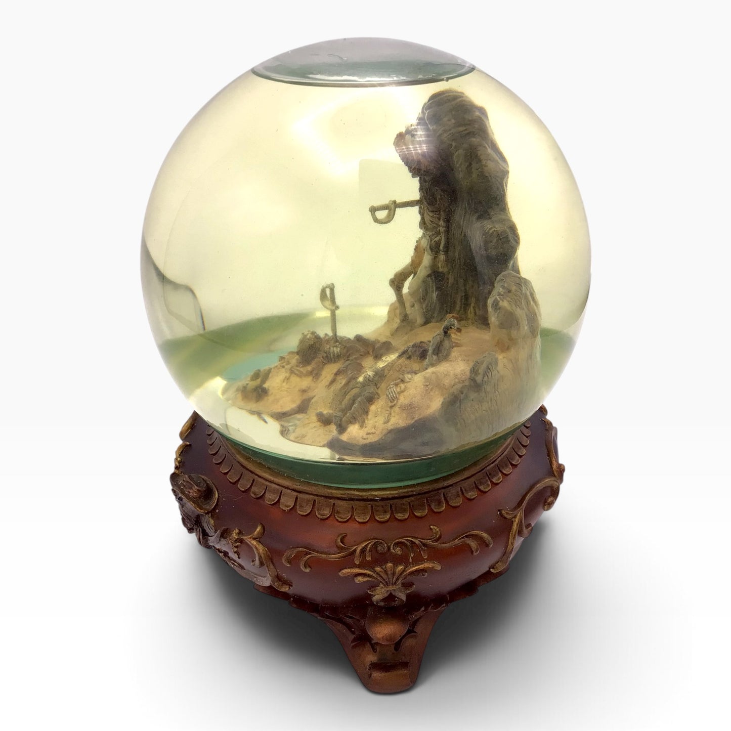 Disney Pirates of the Caribbean Musical Water Globe #95602 – Pirate Grotto Snow Globe