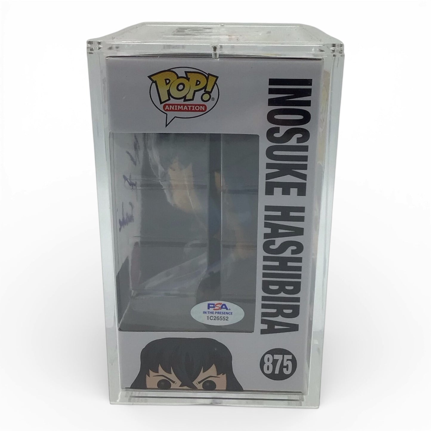 Funko Pop! Demon Slayer Inosuke Hashibira #875 - Signed by Bryce Papenbrook