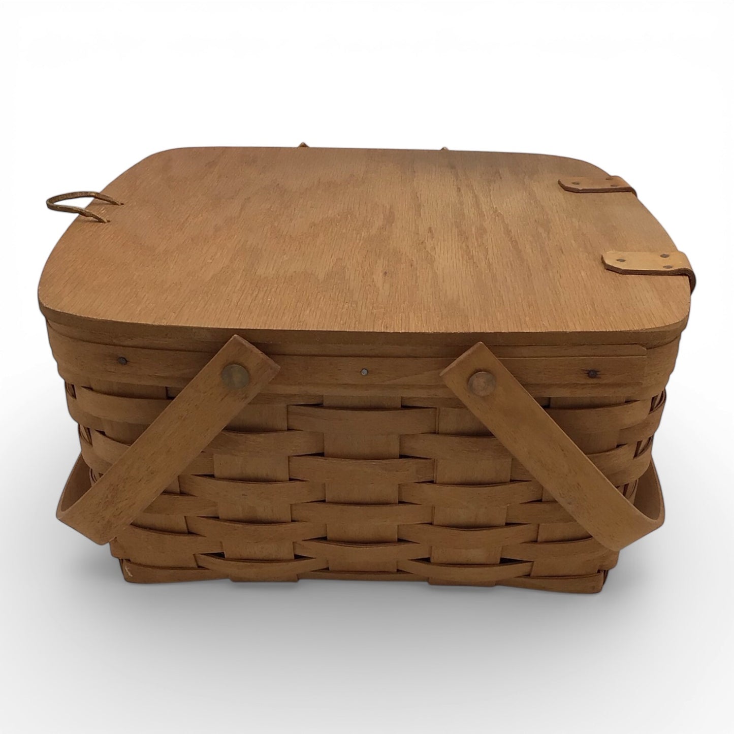 Longaberger Cake Basket with Insert, Protector, and Tie-On