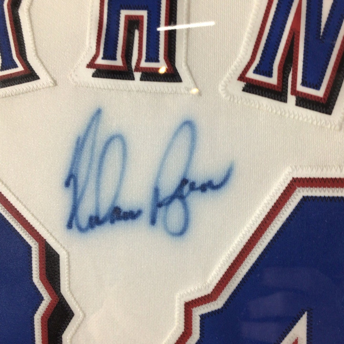 Nolan Ryan Autographed Jersey