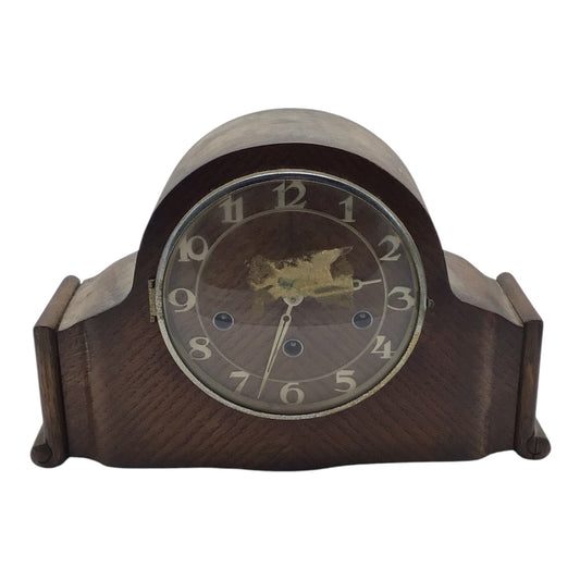 Vintage Wooden Mantle Clock