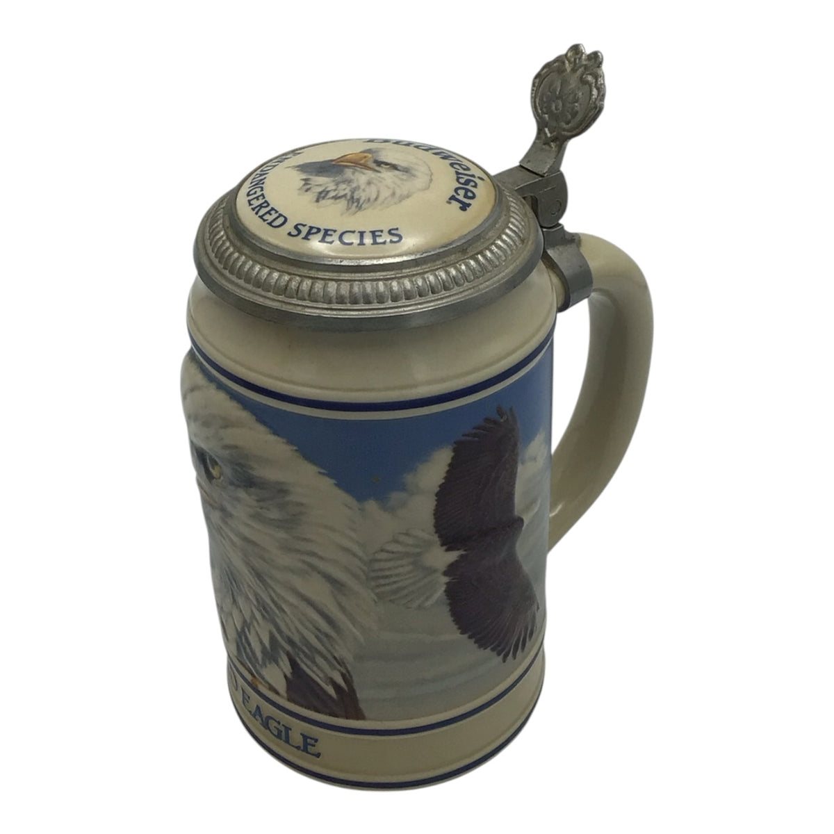 Budweiser Bald Eagle Stein - Endangered Species Series
