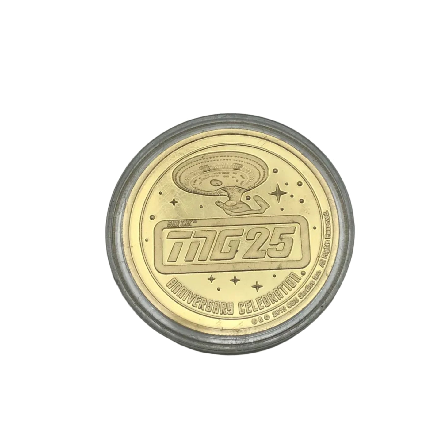 The Official Star Trek Las Vegas Convention Coin 2012