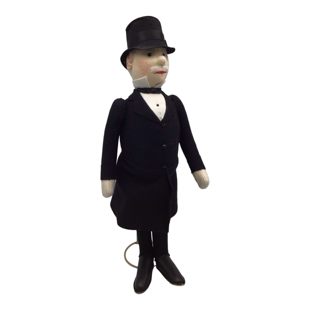 German Steiff Gentlemen in Morning Coat 9102/50 Limited Edition Felt Doll Num. 86/87