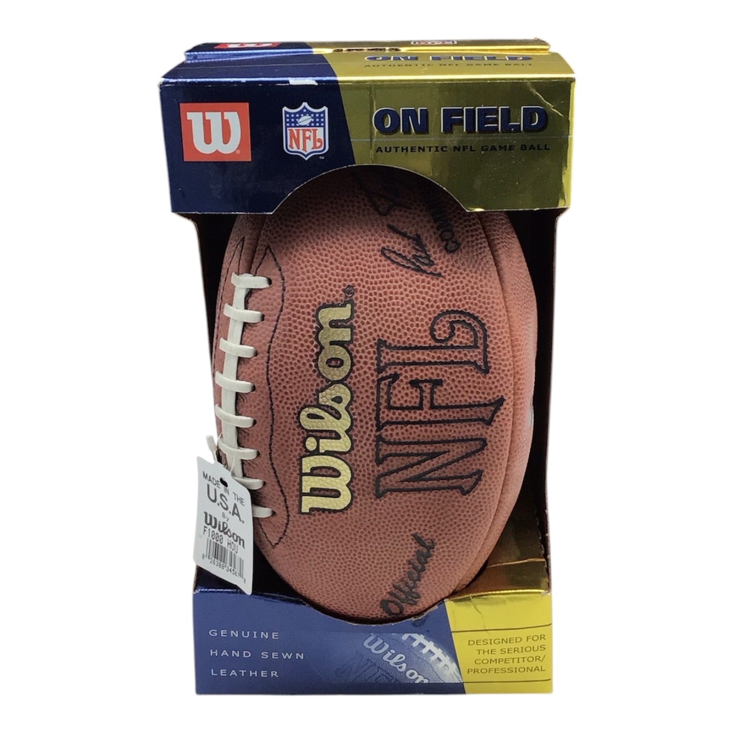 Wilson Football On Field Authentic NFL Game Ball