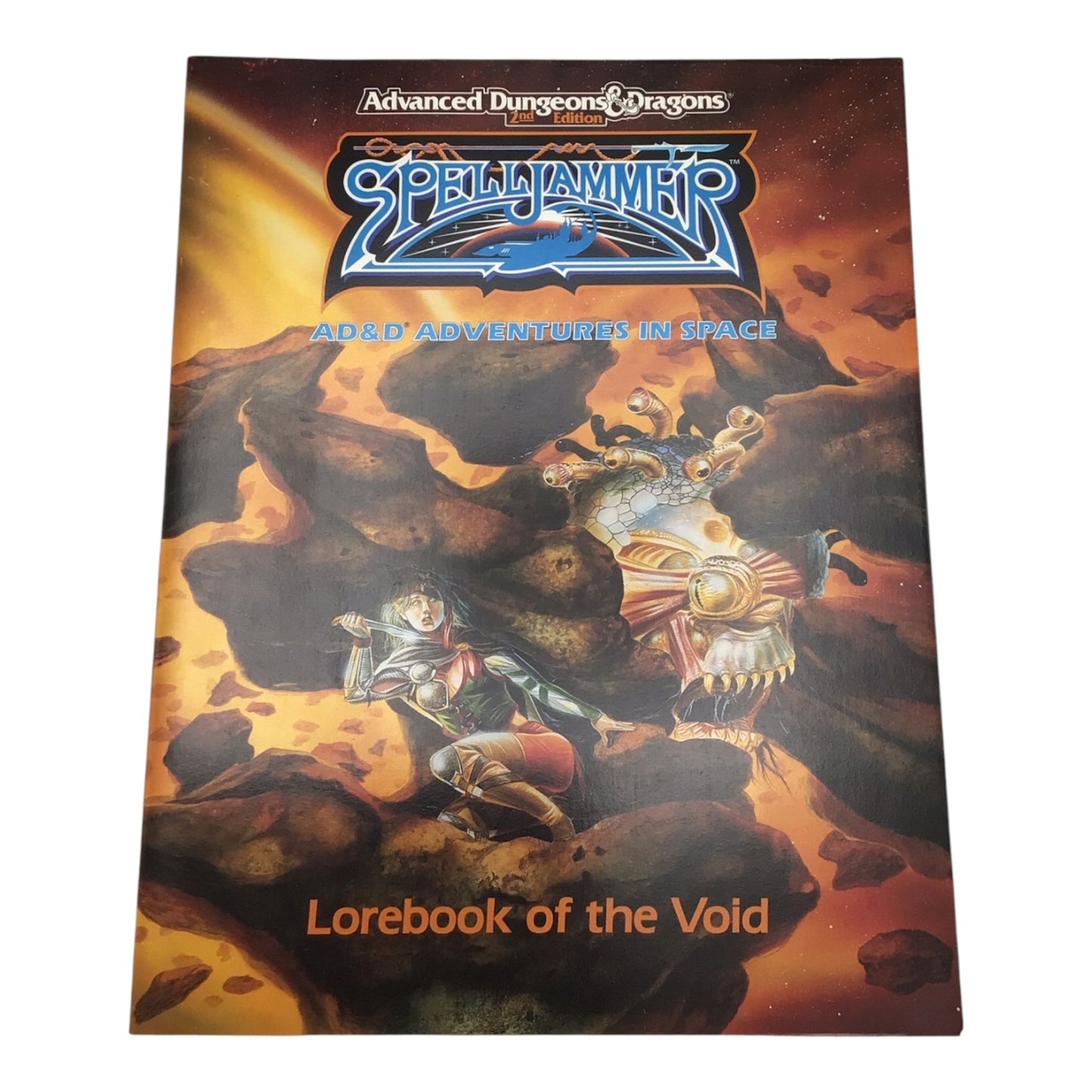 Advanced Dungeons & Dragons 2nd Edition Spelljammer Lorebook of the Void 1989