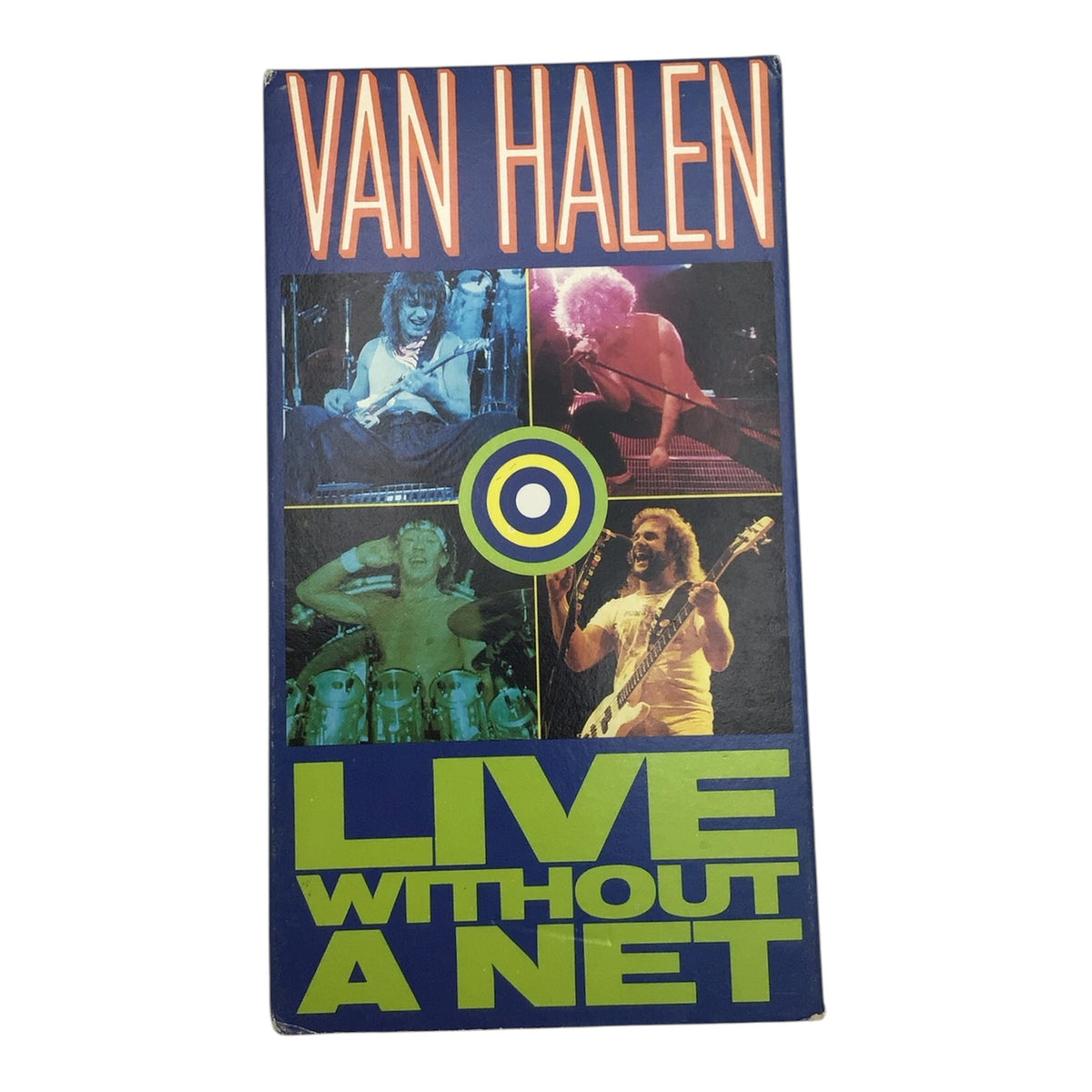 Van Halen Live Without A Net VHS Tape