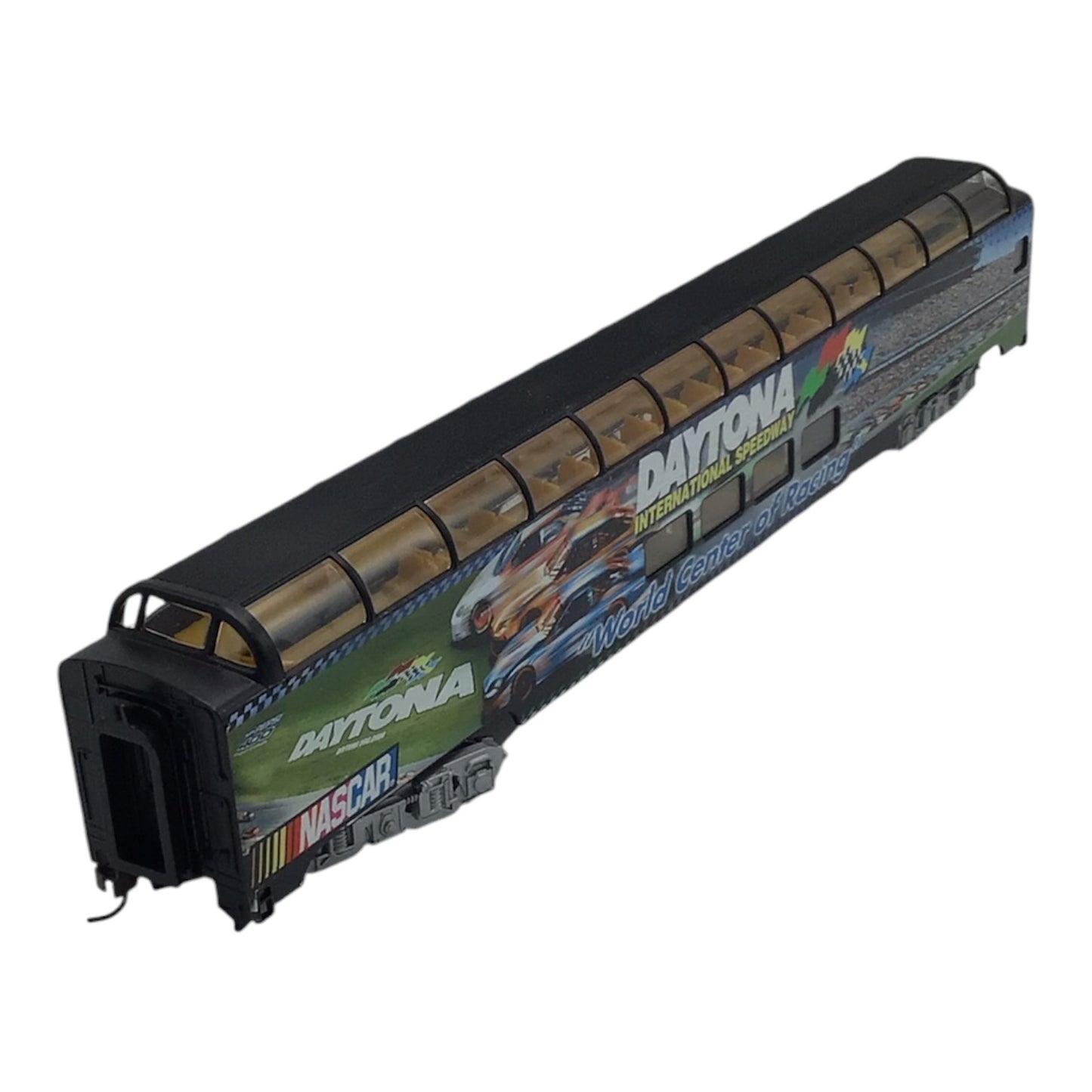 Hawthorne Village Nascar 3 Piece Train Set