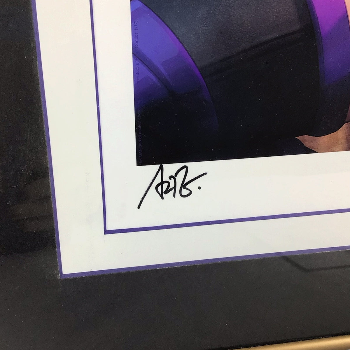 Framed Huntress Birds of Prey Art Print Signed by Stanley Artgerm Lau 175/500