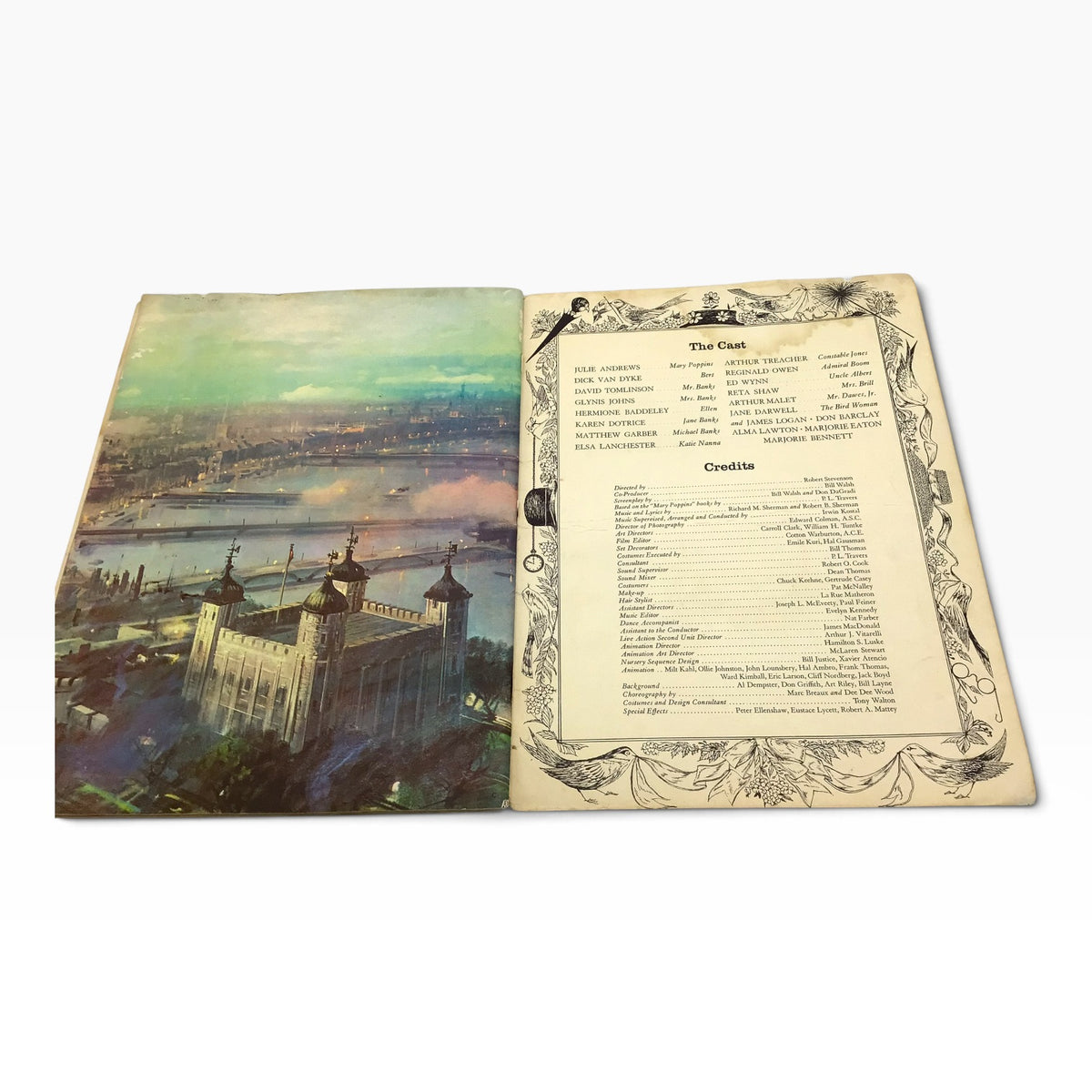 Walt Disney's Mary Poppins 1964 Vintage Softcover Book – Golden Press