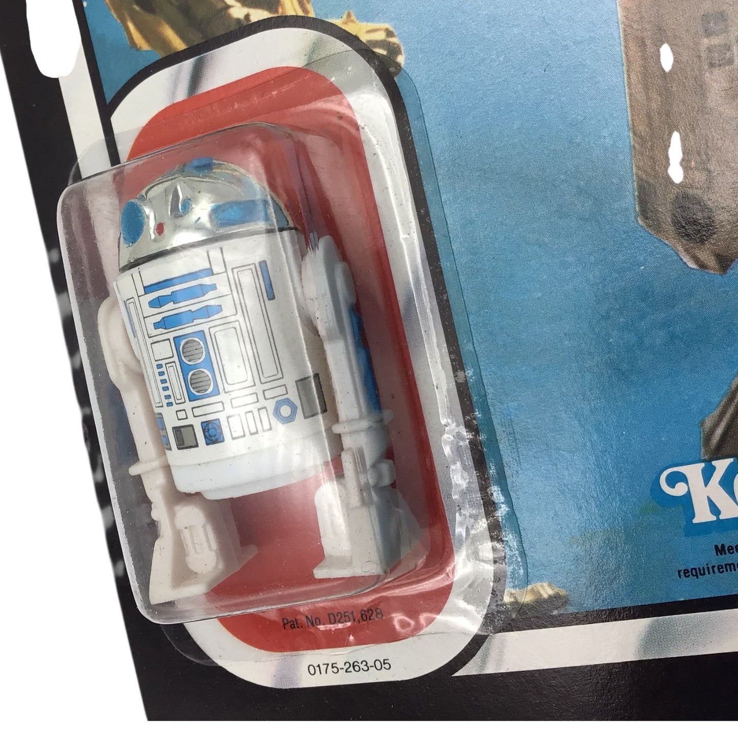 Kenner Star Wars R2-D2 with Sensorscope Action Figure – Return of the Jedi Carded Figure (Unpunched)
