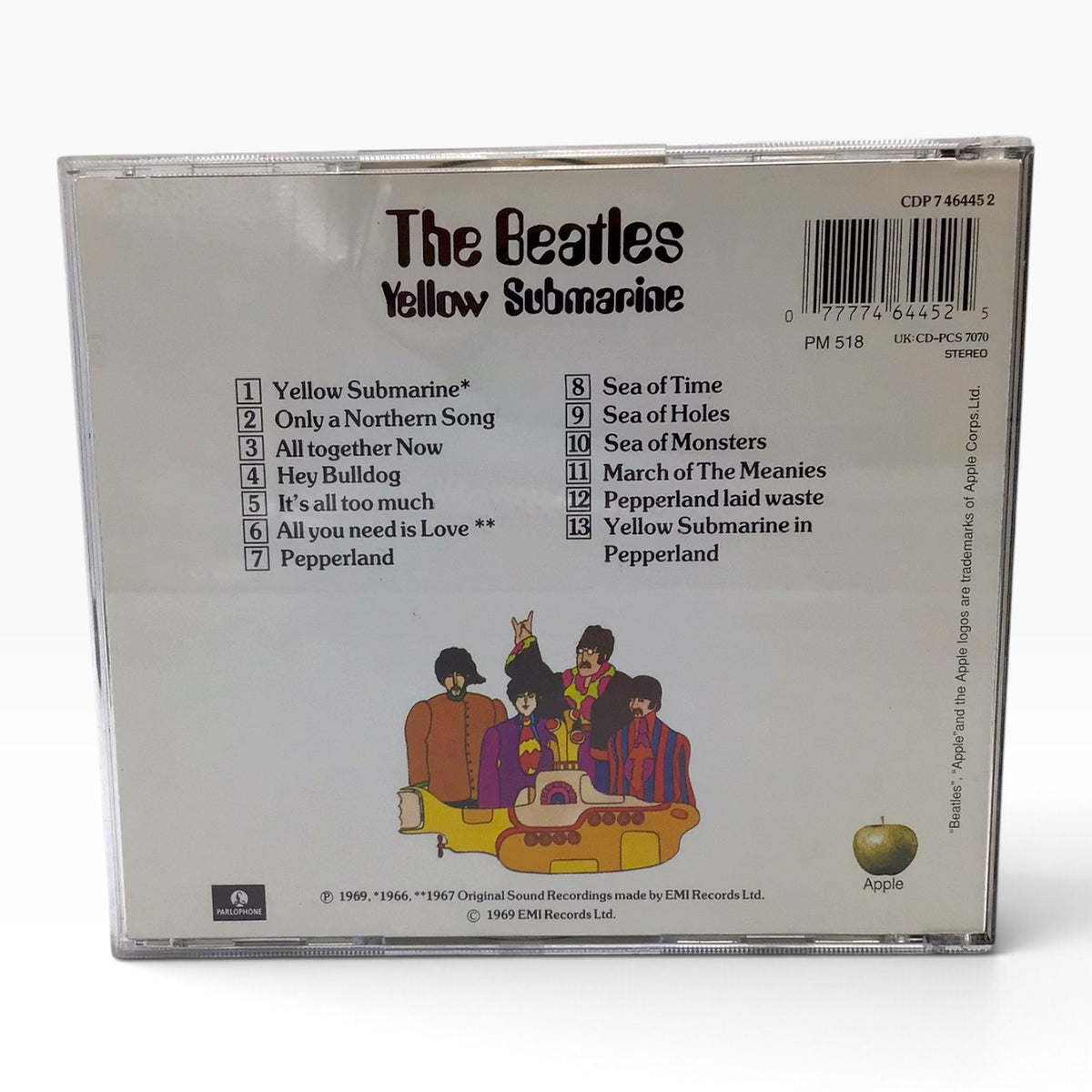 The Beatles 1988 Collection 15-CD Albums Roll Top Black Box Set "Breadbin" - EMI