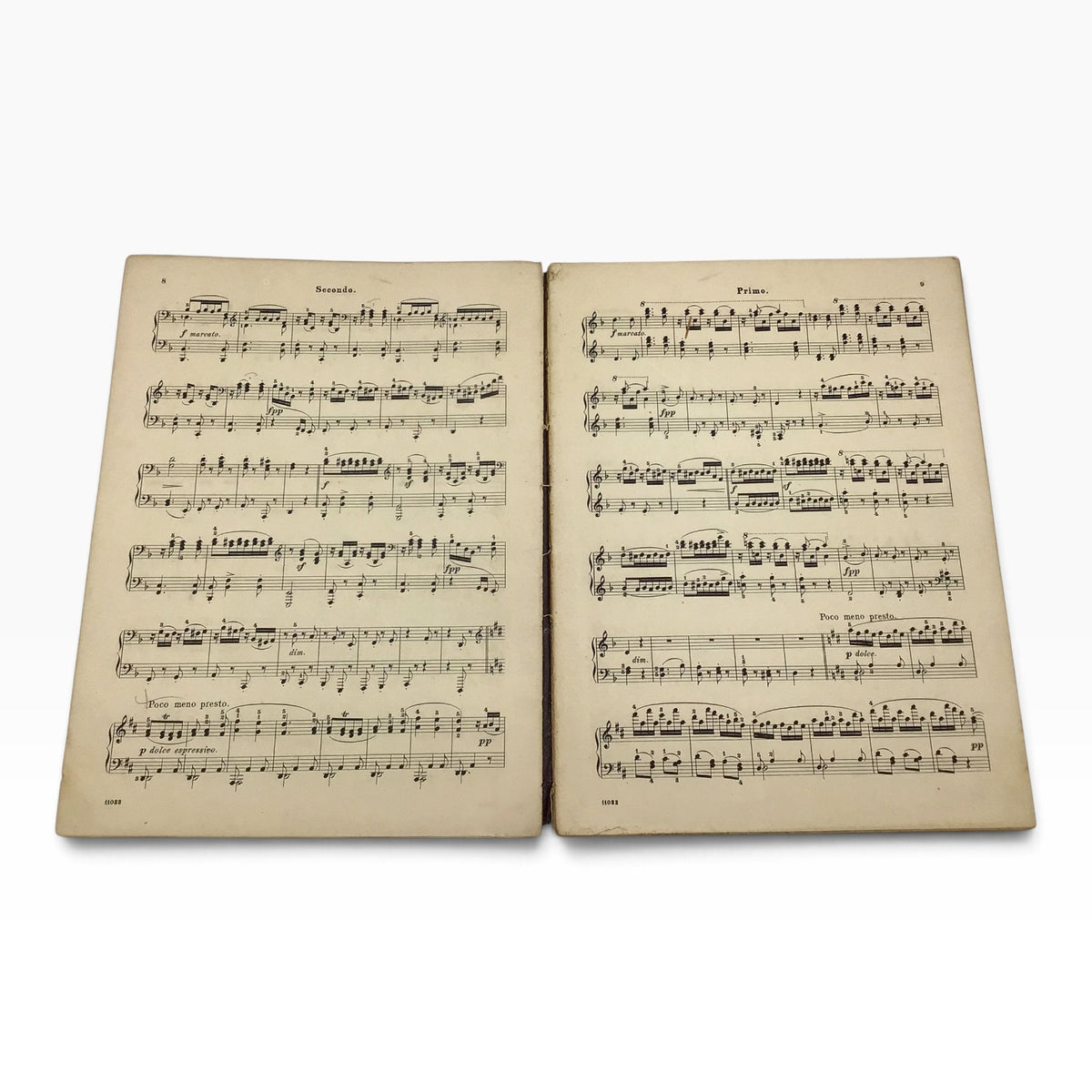 Johannes Brahms Hungarian Dances 1898 - Schirmer's Library of Musical Classics Vols. 257 & 439