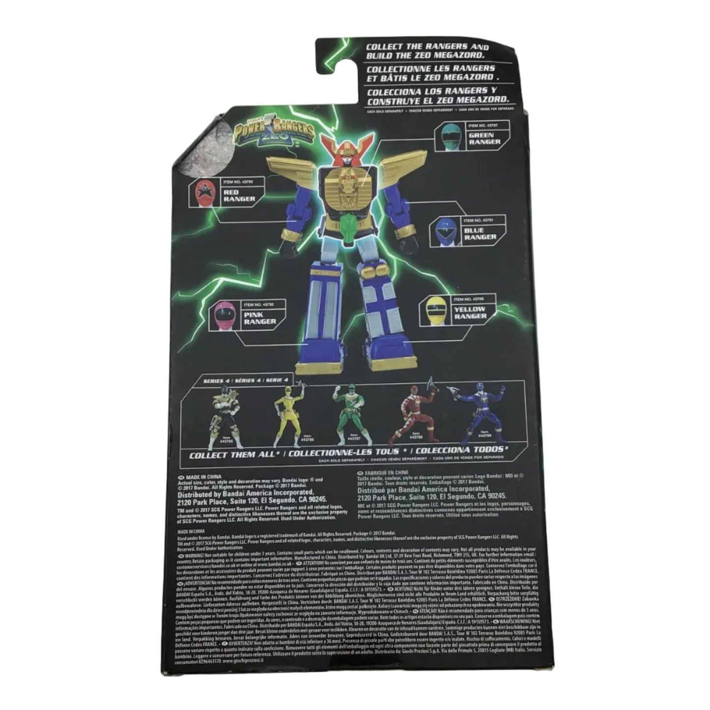 Power Rangers Green Ranger 25th Anniversary Action Figure - Bandai NIB